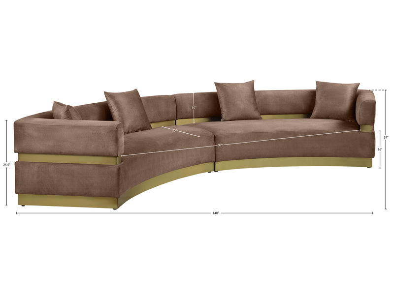 Belsa 148" Wide Sectional