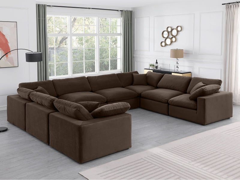 Comfy Meri 158" Wide U Sectional