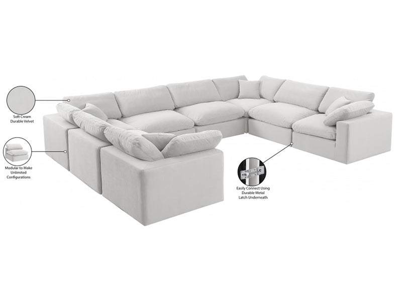 Comfy Meri 158" Wide U Sectional