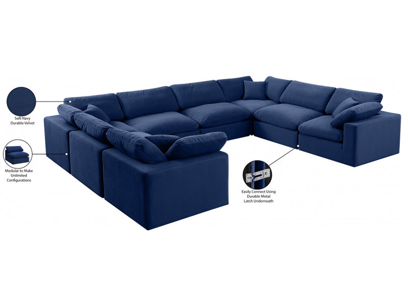 Comfy Meri 158" Wide U Sectional