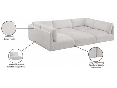 Ease 114" Wide Modular Sectional