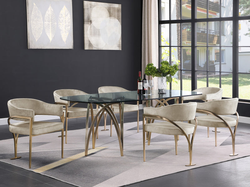 Madelyn 6 Person Dining Room Set