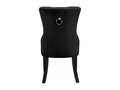 Nikki 23" Wide Velvet Dining Chair (Set of 2)