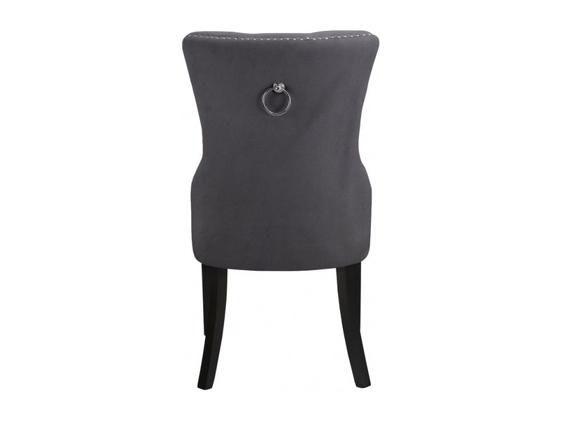 Nikki 23" Wide Velvet Dining Chair (Set of 2)