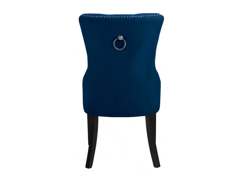 Nikki 23" Wide Velvet Dining Chair (Set of 2)