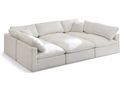 Plush Meri 105" Wide Modular Sectional