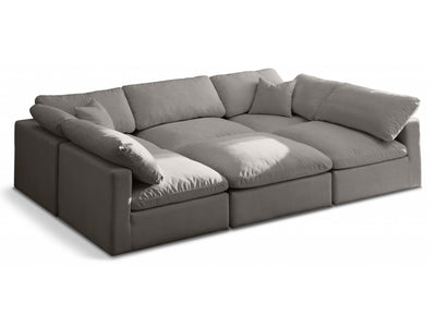 Plush Meri 105" Wide Modular Sectional