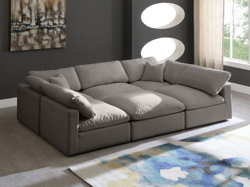 Plush Meri 105" Wide Modular Sectional