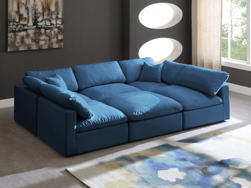 Plush Meri 105" Wide Modular Sectional