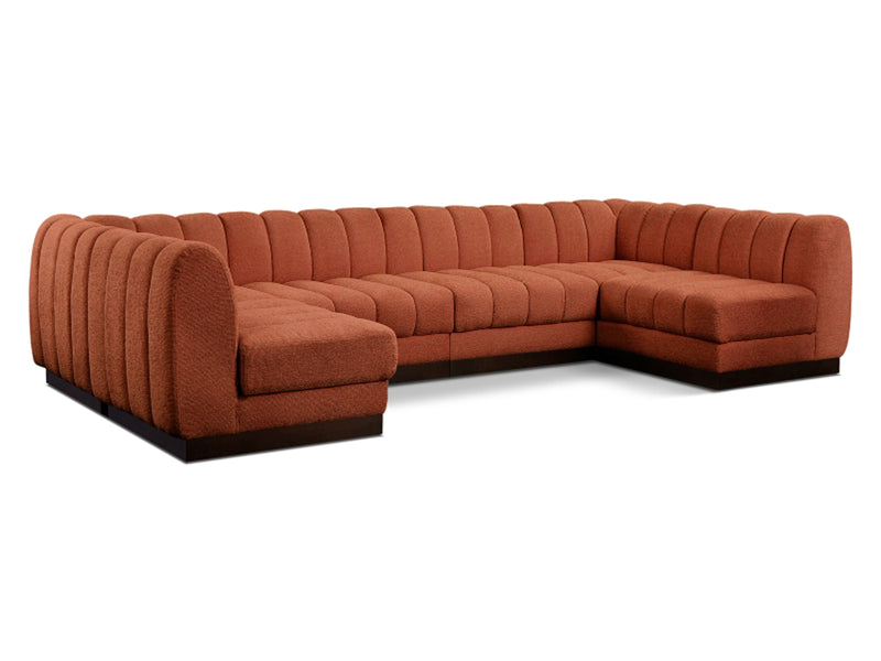 Quinn 133" Wide U Sectional