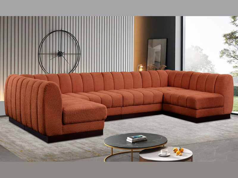 Quinn 133" Wide U Sectional