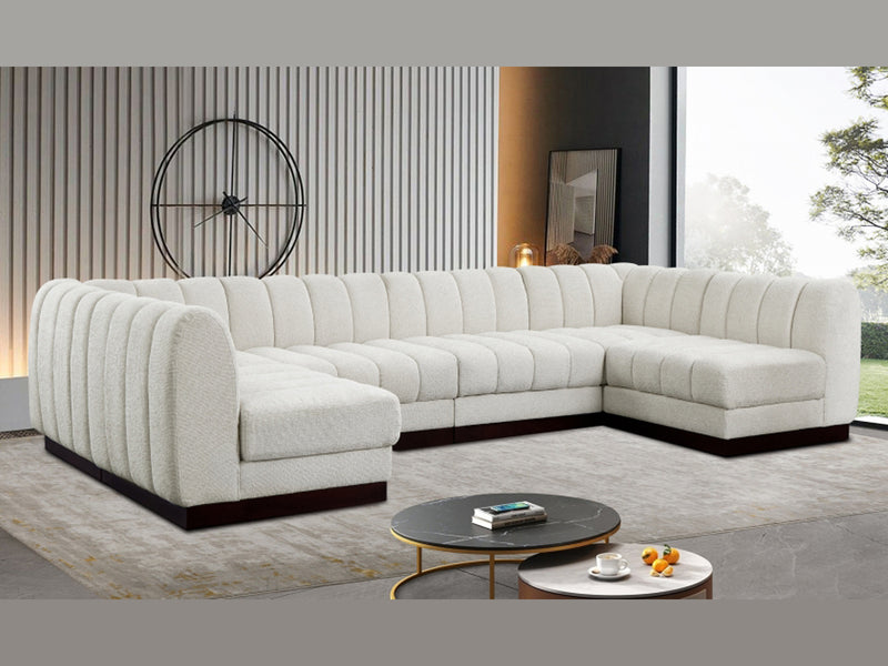 Quinn 133" Wide U Sectional