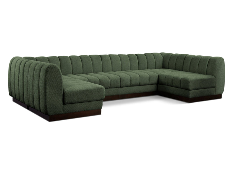 Quinn 133" Wide U Sectional