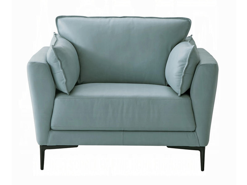 Mesut 32" Wide Leather Armchair