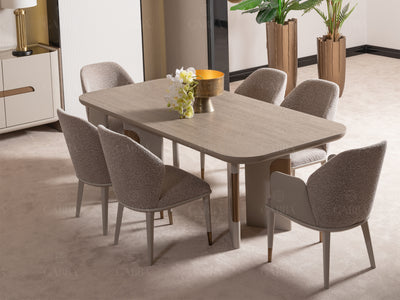 Milanom 87" Wide Dining Table