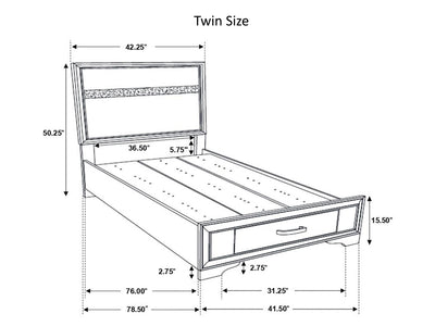 Miranda Kid Platform Bed