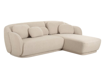 Misty 90.4" Wide Boucle Sectional