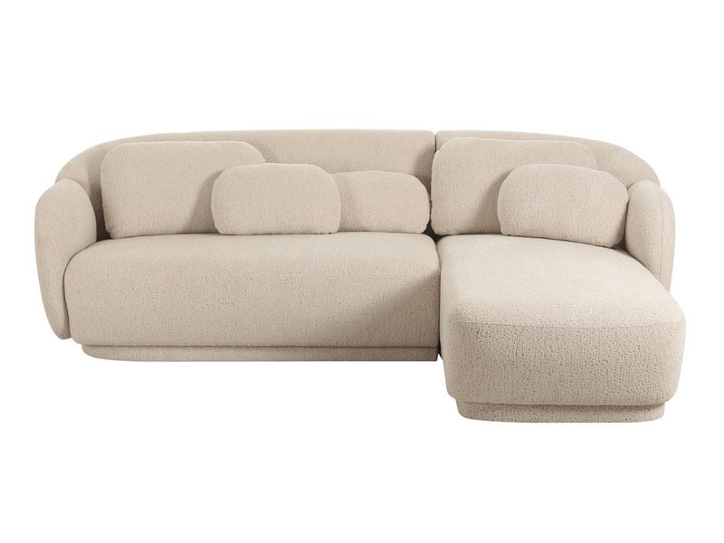 Misty 90.4" Wide Boucle Sectional