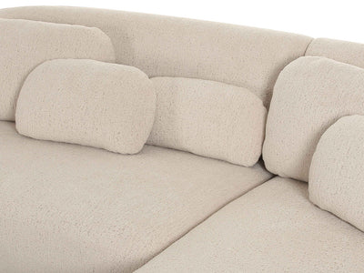 Misty 90.4" Wide Boucle Sectional