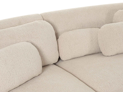 Misty 90.4" Wide Boucle Sectional