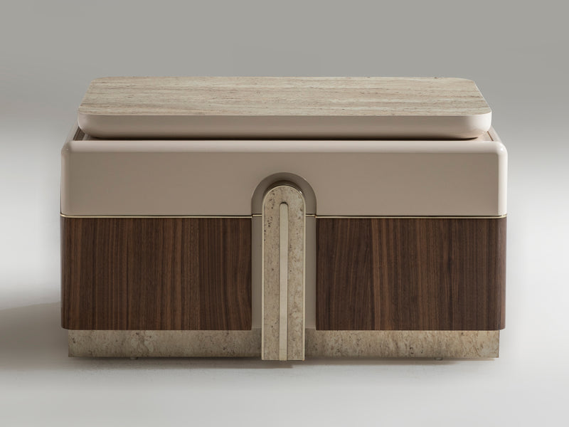 Modena Mazzi Nightstand With Mirror