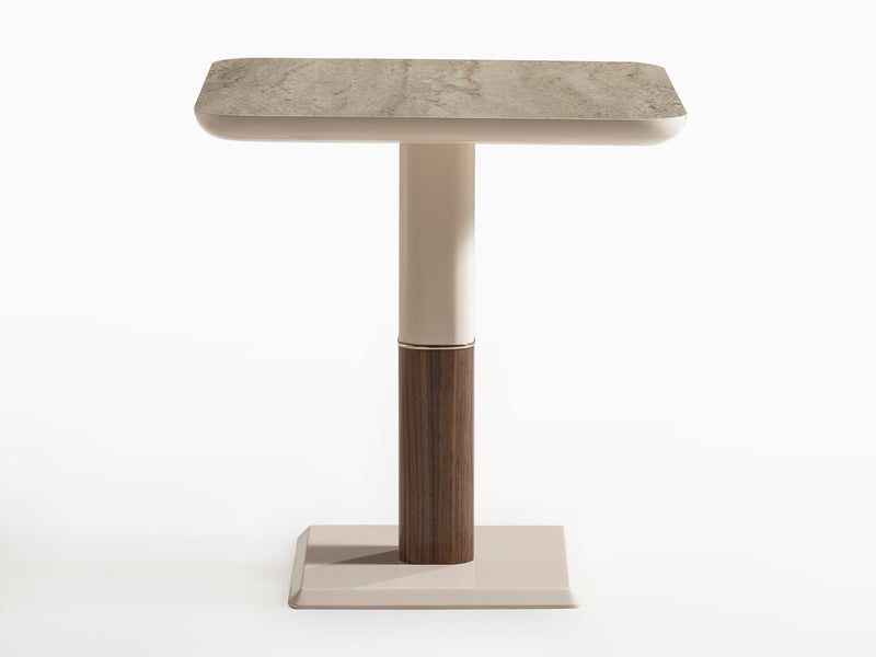 Modena Mazzi Travertine Side Table