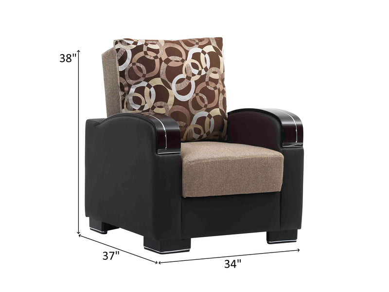Mobimax 34" Wide Convertible Armchair