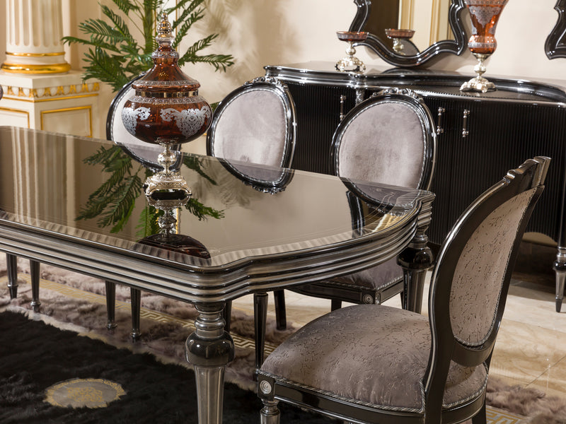 Huma MyL Traditional 6 Person Dining Room Set