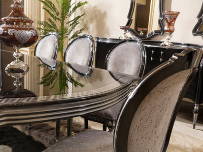 Huma MyL Traditional 6 Person Dining Room Set