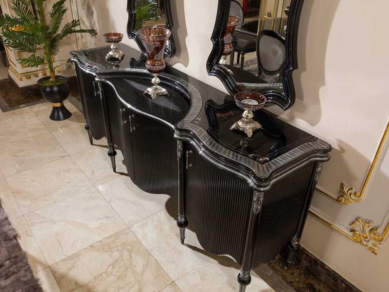 Huma MyL Traditional 6 Person Dining Room Set