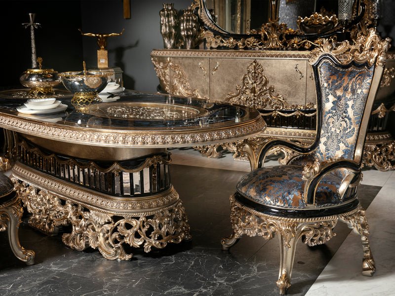 Tac Mahal MyL Traditional 6 Person Dining Room Set