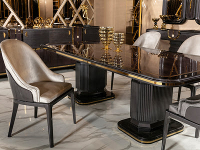 Monna MyL 6 Person Traditional Dining Room Set