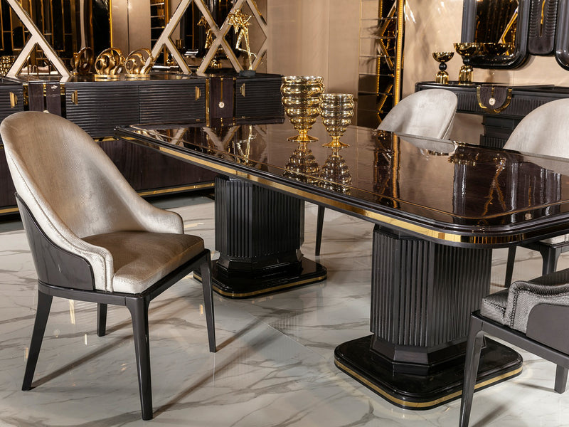 Monna MyL 6 Person Traditional Dining Room Set