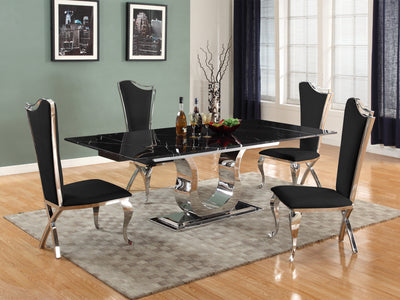 Nadia 87" / 63" Wide Extendable Dining Table