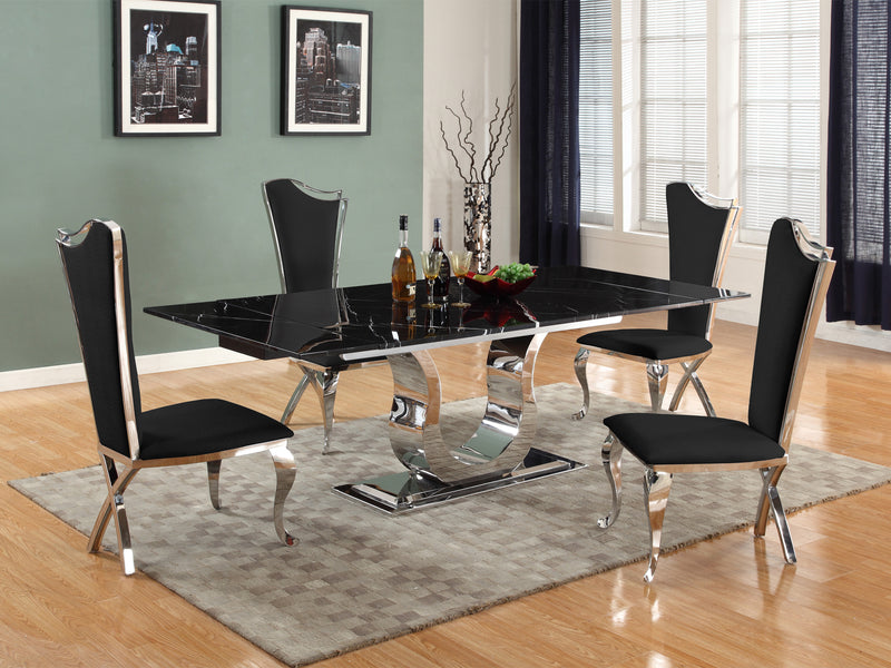 Nadia 87" / 63" Wide Extendable Dining Table