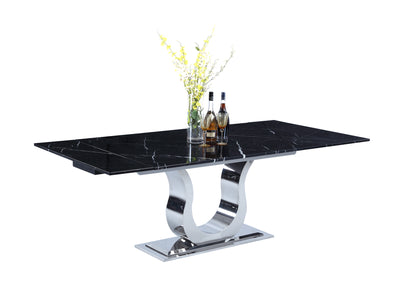 Nadia 87" / 63" Wide Extendable Dining Table