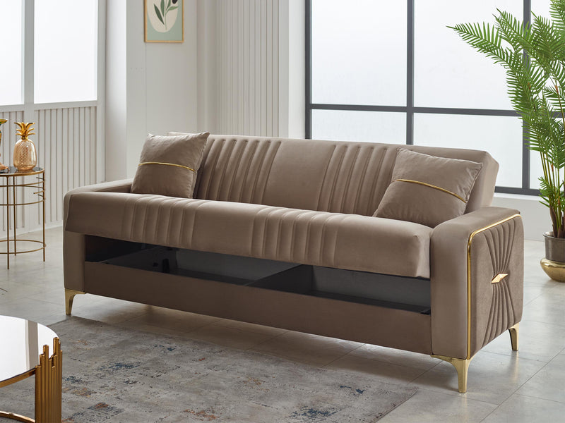 Nelson 71" Wide Convertible Loveseat