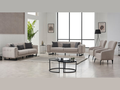 Nero Sim 92" Wide Convertible Sofa