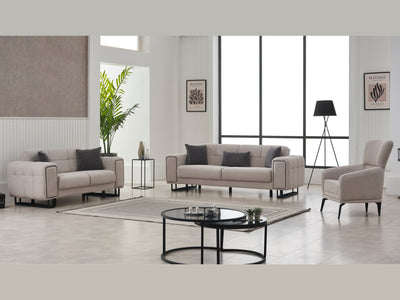 Nero Sim 92" Wide Convertible Sofa