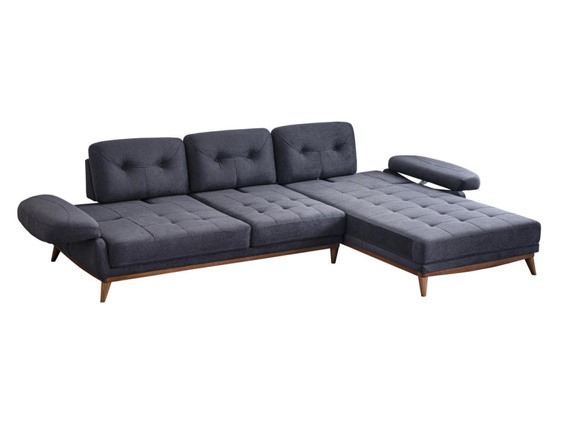 Durun 116" Wide Mini Extendable Sectional