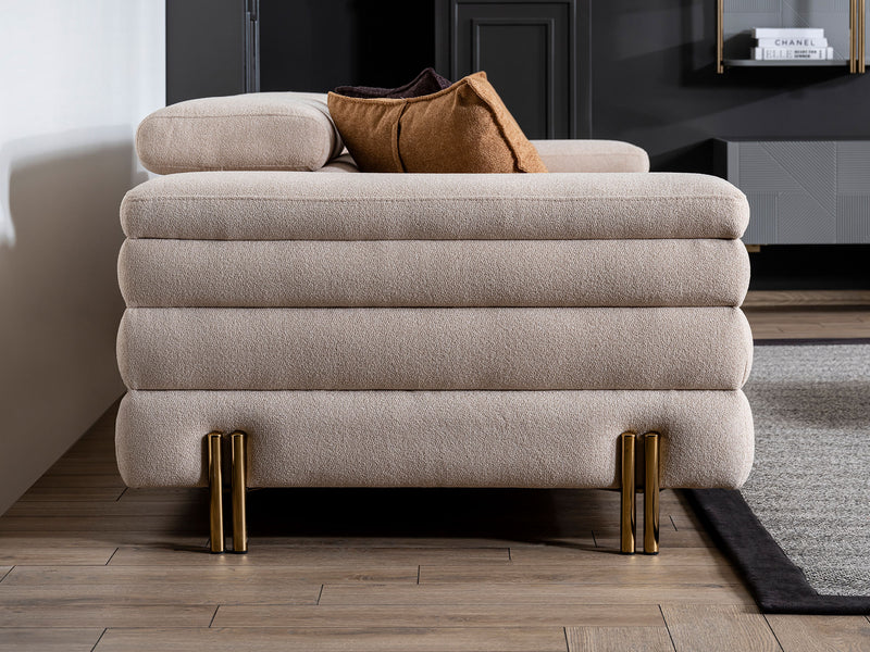 Petra Square Arm Sofa