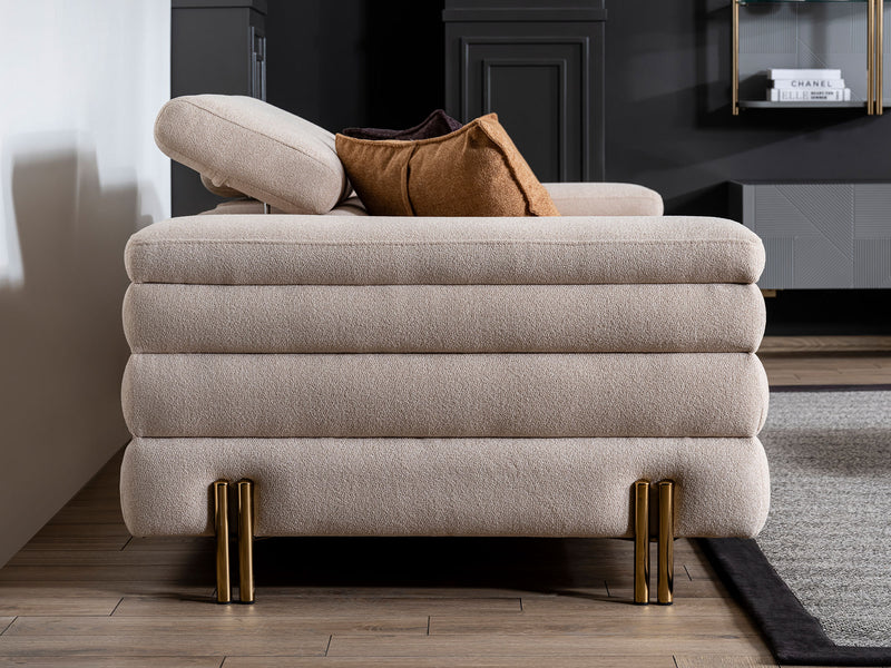 Petra Square Arm Sofa