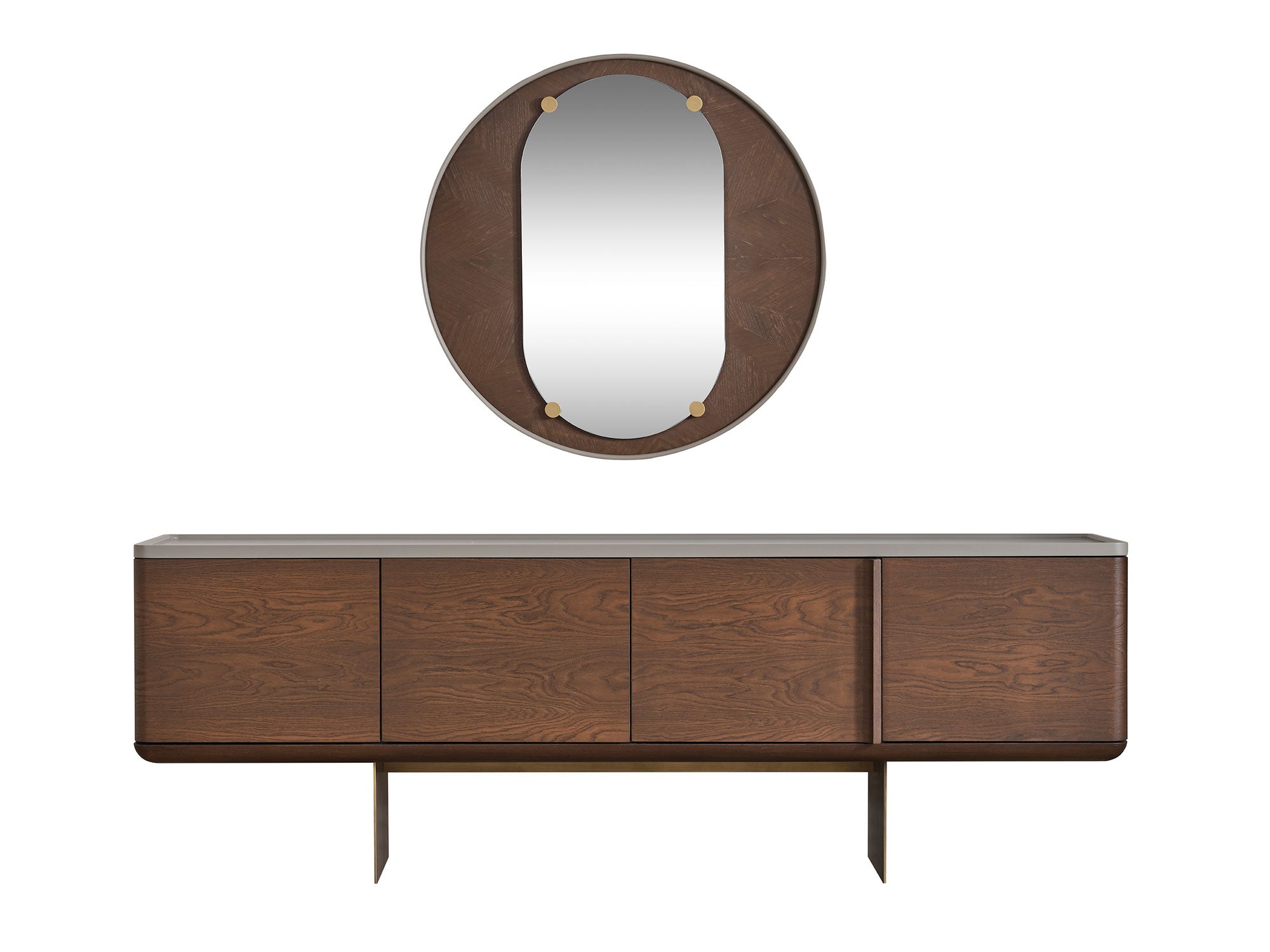 Bono Buffet With Mirror – Istanbul Furniture - Home of Unique Turkish ...