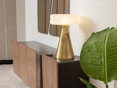 Noho Mon 94.4" Wide Buffet With Mirror