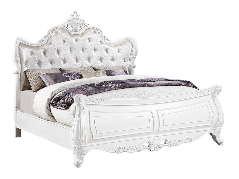 Opulence Tufted Platform Bed