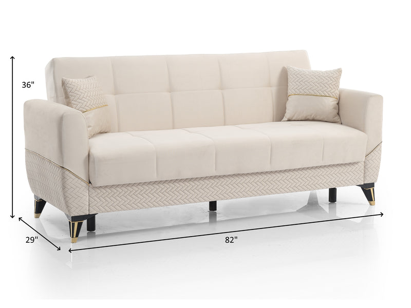 Samba 82" Wide Convertible Sofa