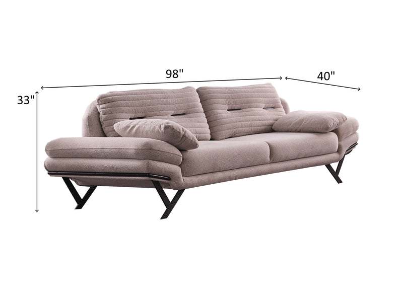 Palermos 98" Wide Sofa