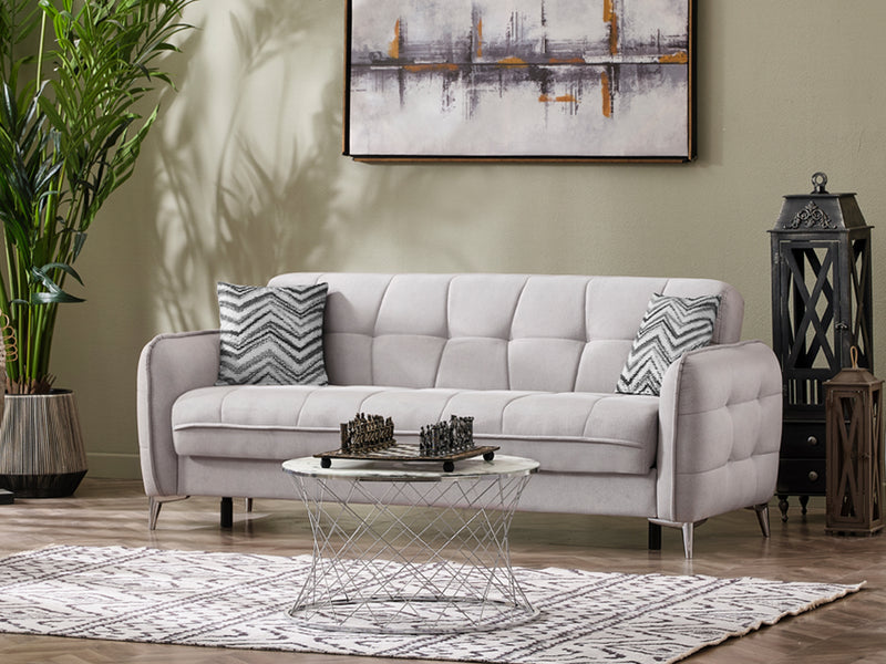 Perla Ottoman Living Room Set