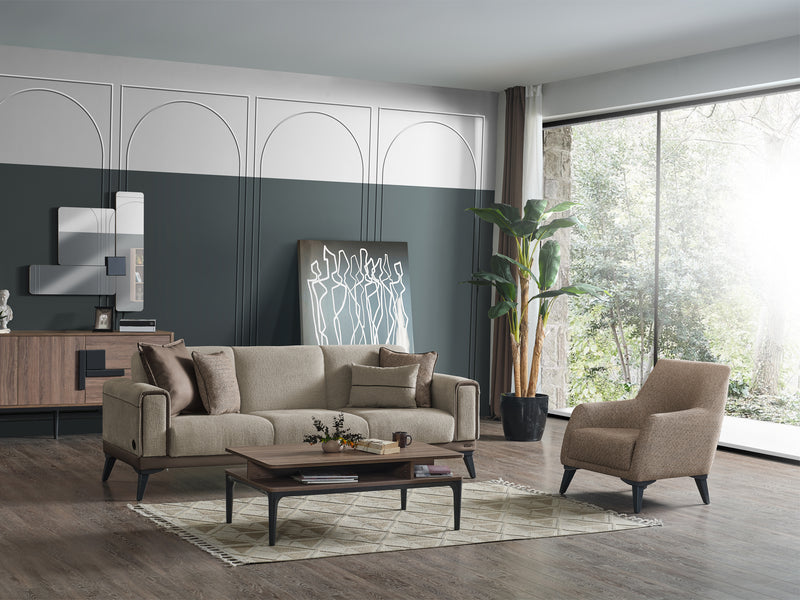 Petra Ottoman Living Room Set