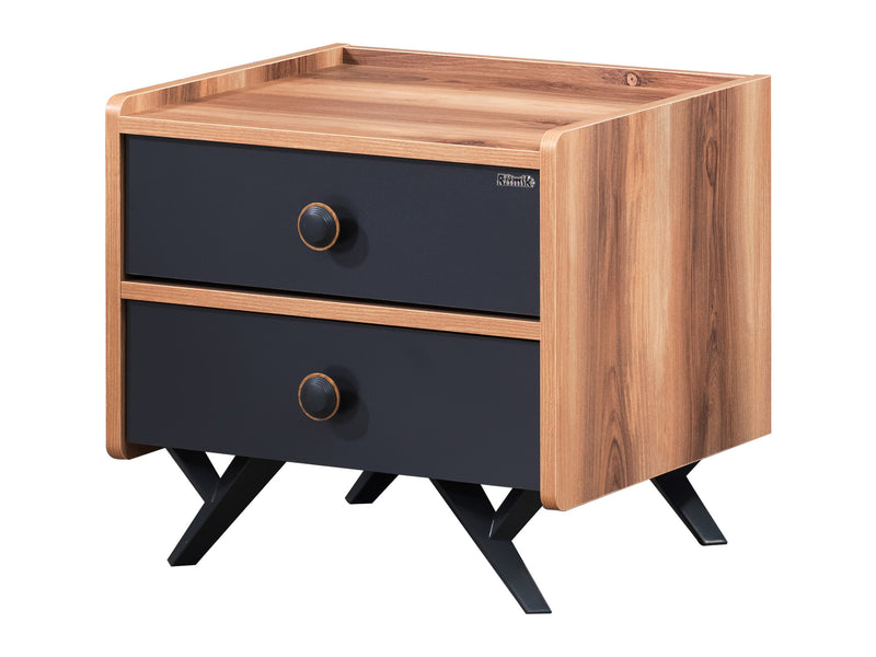 Piedra 22" Wide 2 Drawer Nightstand